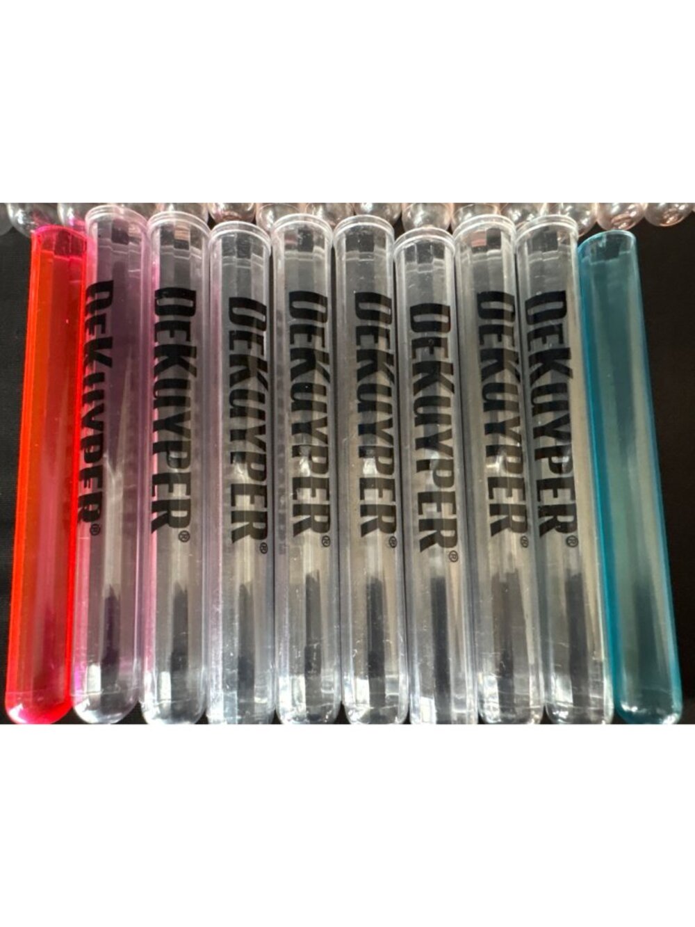 Plastic Test Tube Lot of 76 Shooters Tooters Barware Antiqua Cruz Jägermeister - Picture 3 of 13